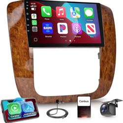 9" Android 13 Car Stereo for Silverado/Tahoe/Suburban/Yukon 2007-2013, CarPlay GPS