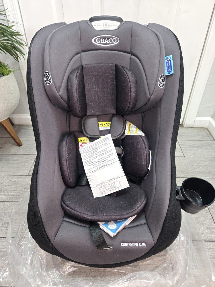 Graco Contender Slim Convertible Car Seat, Asiento Para Bebe Para Carro