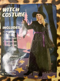 Adults witch costume