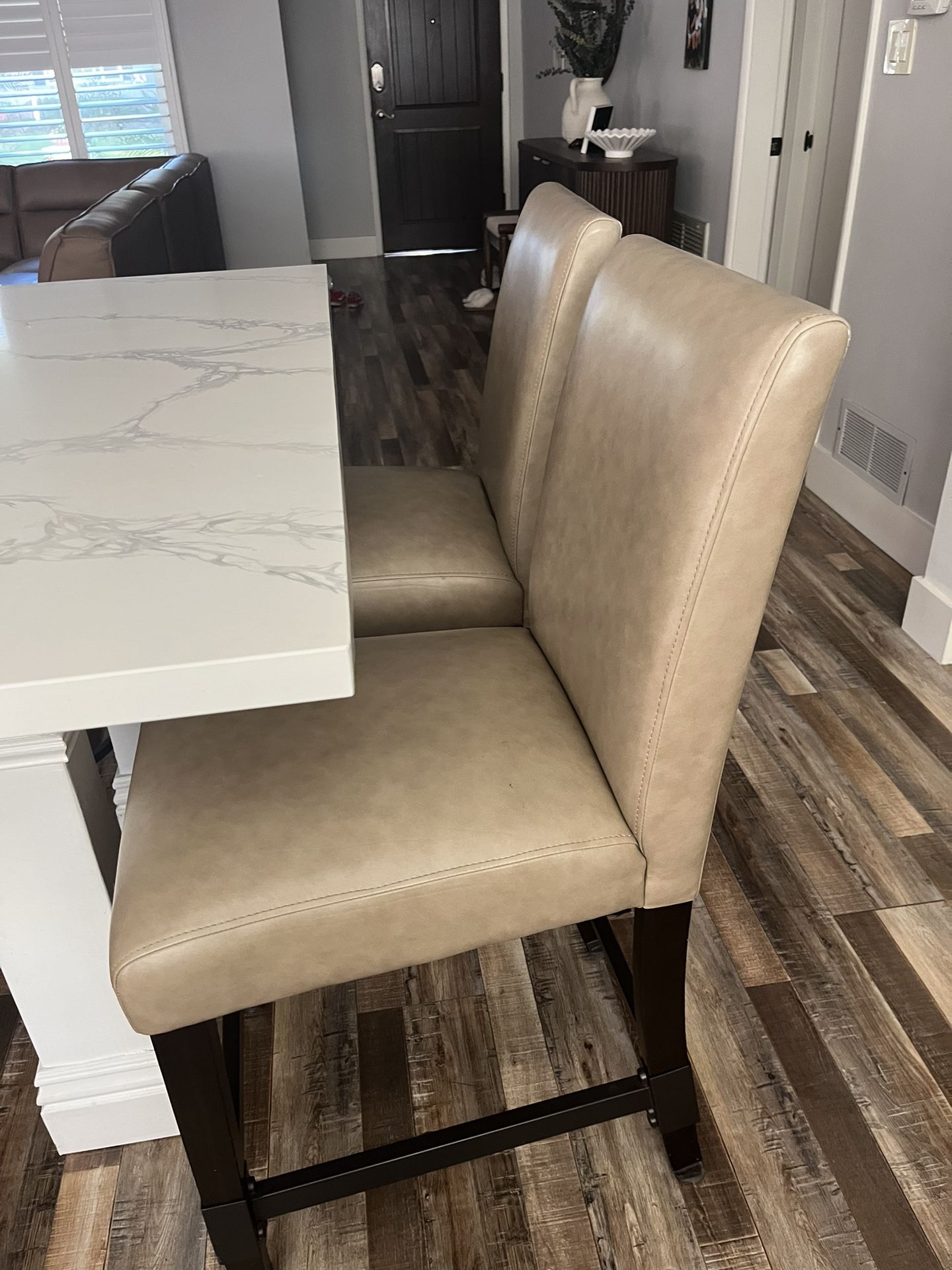 Bar Stools Faux Leather