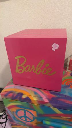 Pink Barbie Mini Fridge