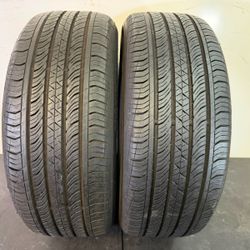 V847  215 55 17 94V  Continental ProContact TX  2 Used Tires 80% Life 