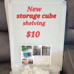 Storage Cube Shelving NEW