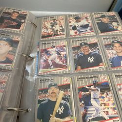 Baseball Cards Binder 