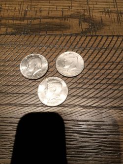 Lote 3 de .50centavos (us)