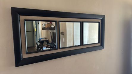 Framed Wall Mirrors - $20