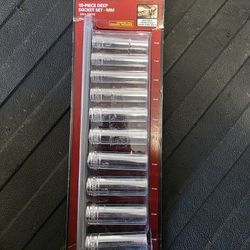 Husky
3/8 in. Drive Deep Metric Socket Set (10-Piece)