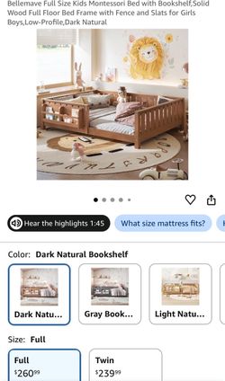 Brand New Still in the Box Full Size Floor Bed Frame
