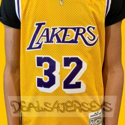 Magic Jonhson Lakers NBA Jerseys
