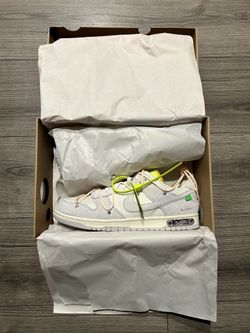 OFF WHITE NIKE DUNK LOT 12