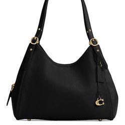 Coach Bella Medium Leather Shoulder Bag