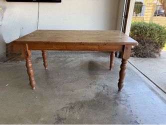 Pottery barn table
