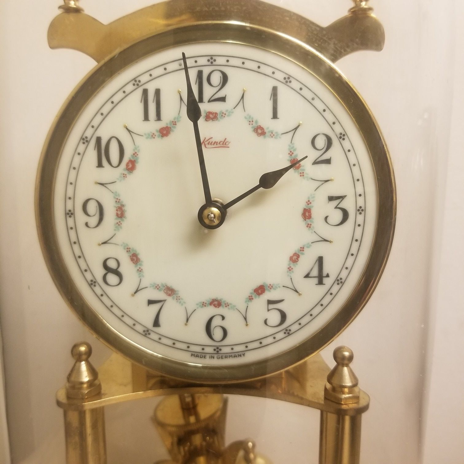 Vintage Kundo Black Forest 400 Day Anniversary Clock parts ball are