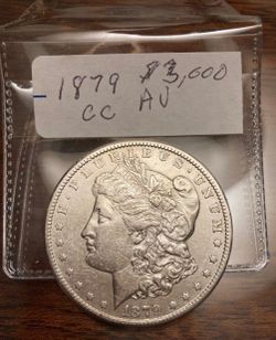 1879 CC morgan dollar