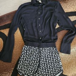 Clothing Set - Shorts & Blouse