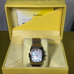 Invicta Chronograph Watch – Box & Extras