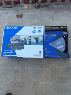 Kicker hideaway 10 inch sub/amp kicker wiring kit