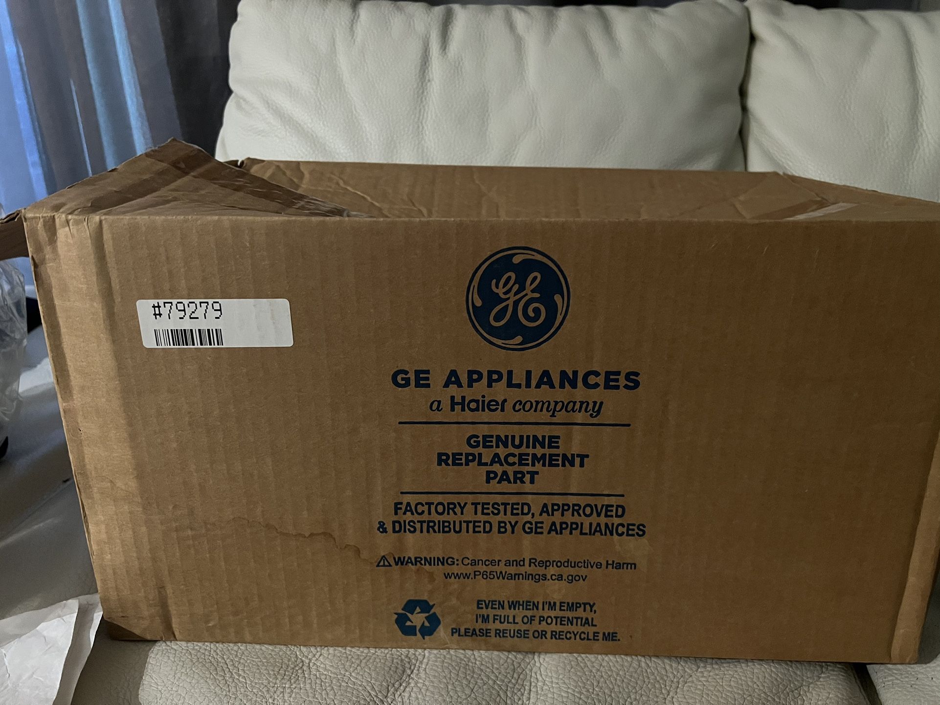 GE WR17X23255 Genuine OEM Ice Bucket Assembly for GE Refrigerators