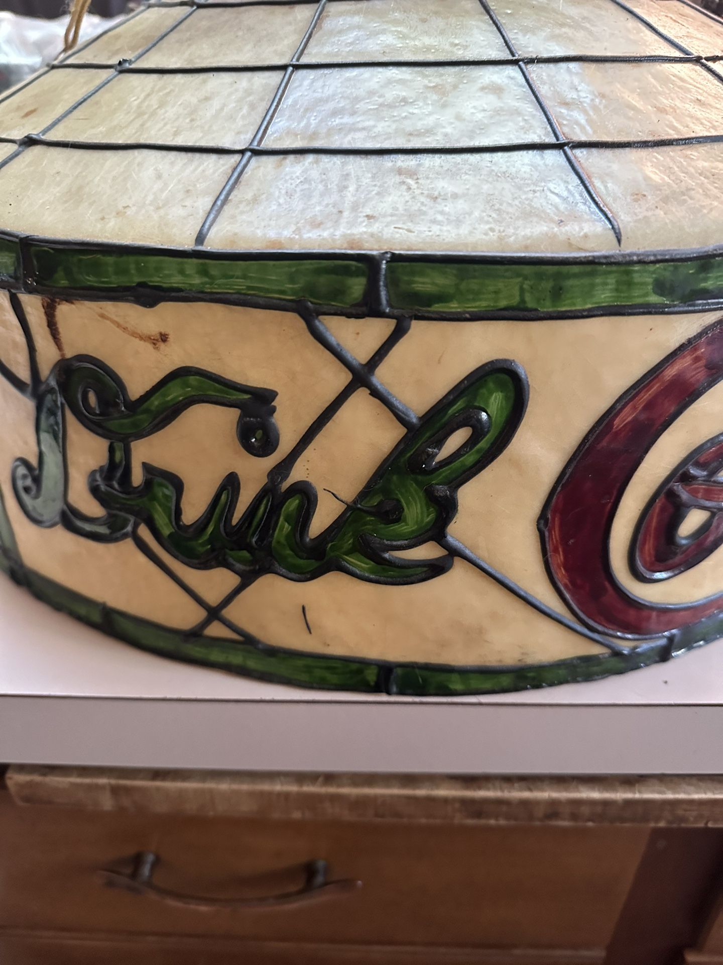 Coca Cola Chandelier