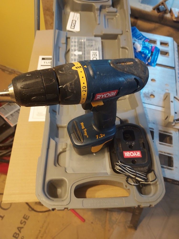 Ryobi 7.2 Volt Drill