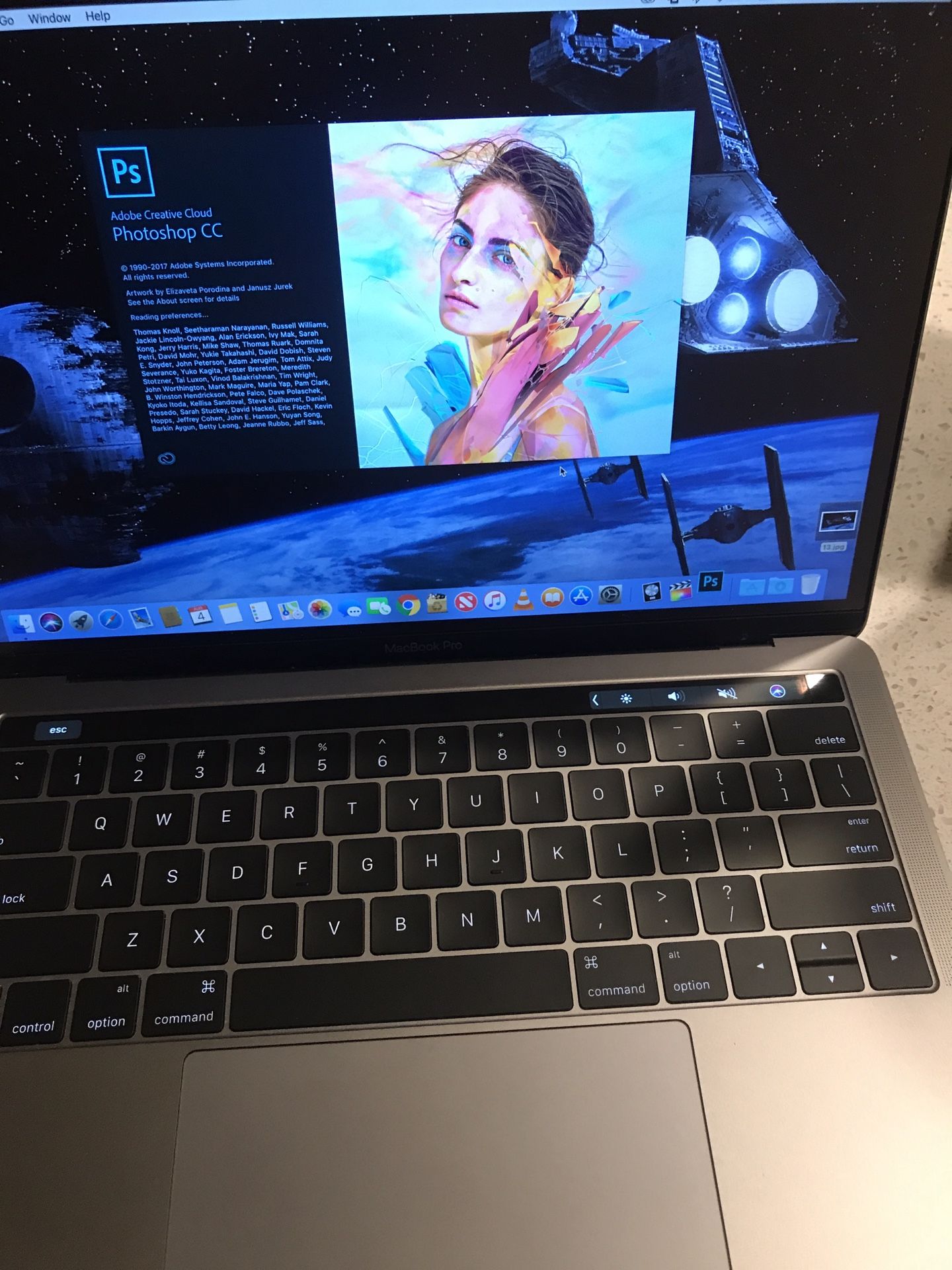 MacBook Pro 13” 2016 touchbar ADOBE 2018 +Final Cut