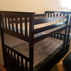 Twin Deluxe Bunkbed frame, bunk bed SAME DAY DELIVERY