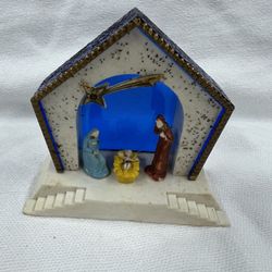 Vintage Nativity Christmas Ornament