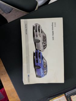 2013 Subaru owner manual
