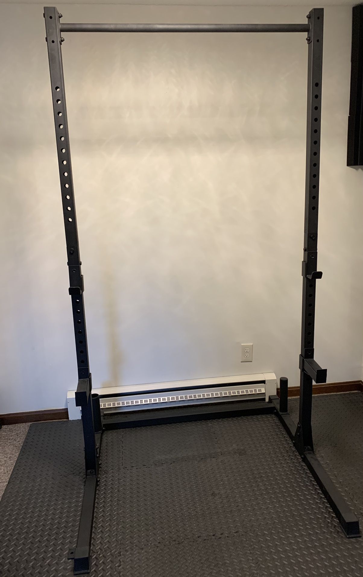Olympic Barbell Stand with Pull Up Bar