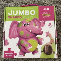 Like new adorable 3’ puzzle. All pieces are there. Grandkids did not use more than once. 