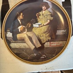 Norman Rockwell Plate