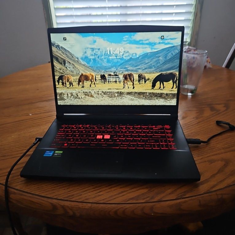 Msi Gamong Laptop Black 