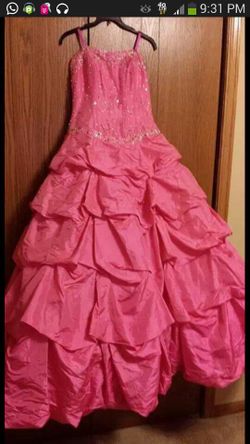 Pink dress