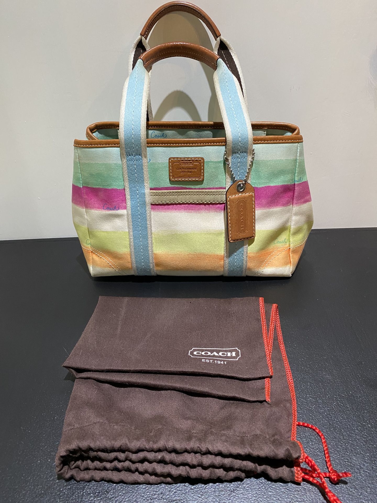 Coach Hampton Multicolor Purse