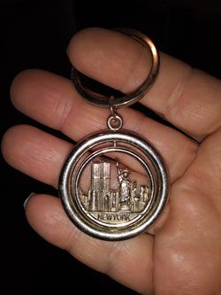Twin towers pin