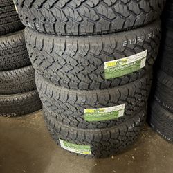 New Tires Installed/ Llantas Nuevas Instaladas 275/55/20 TBB At Tires