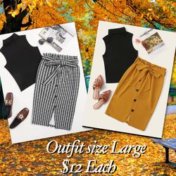 They New Price  Firm $12 Each Outfit 