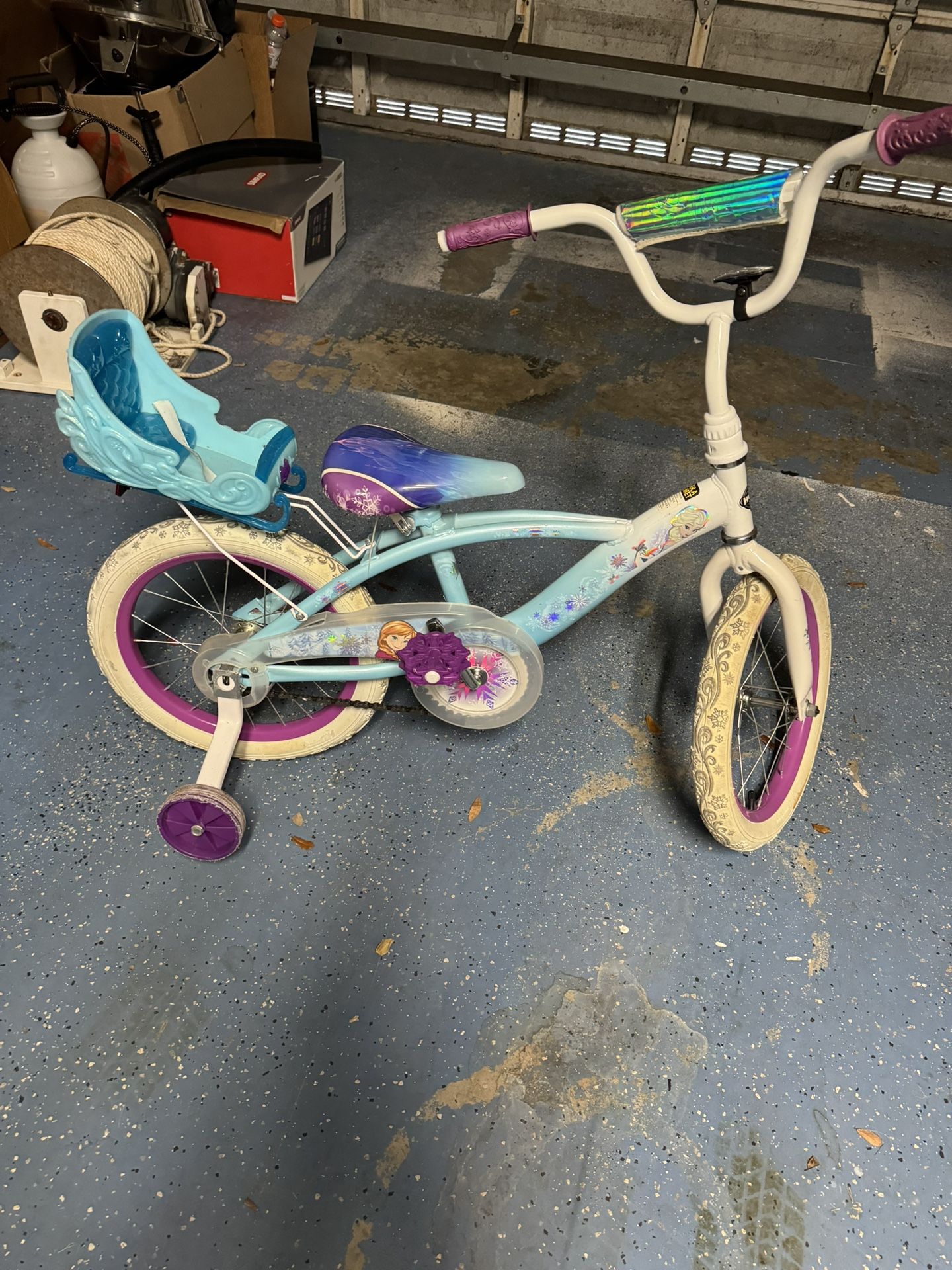 Girls Bicycles Princess Elsa FREE