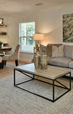 COFFEE TABLE SONOMA GREY AND BLACK