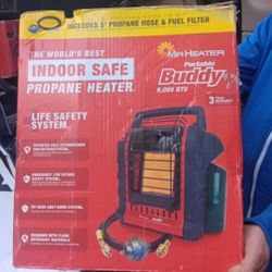Portable Indoor Safe Propane Heater 9000 Btu