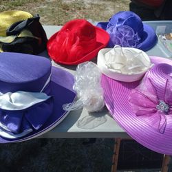 Big Beautiful Bold Colorful Church Hats