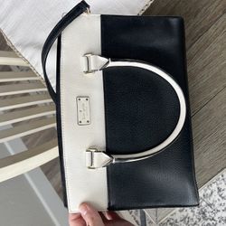 Kate Spade Black And White Medium Purse