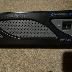 Technical Pro 3000 Watt Amplifier