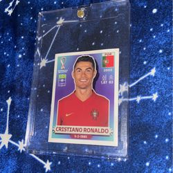 Ronaldo World Cup Card 2022