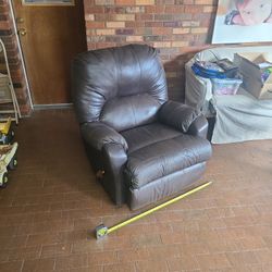 Leather Recliner Stratolounger