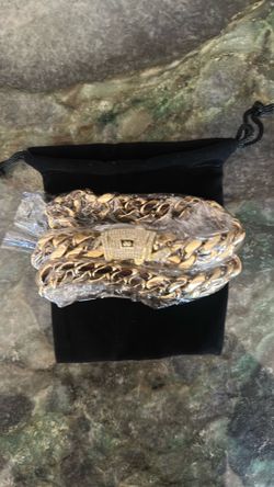 14k plated 6 times chain