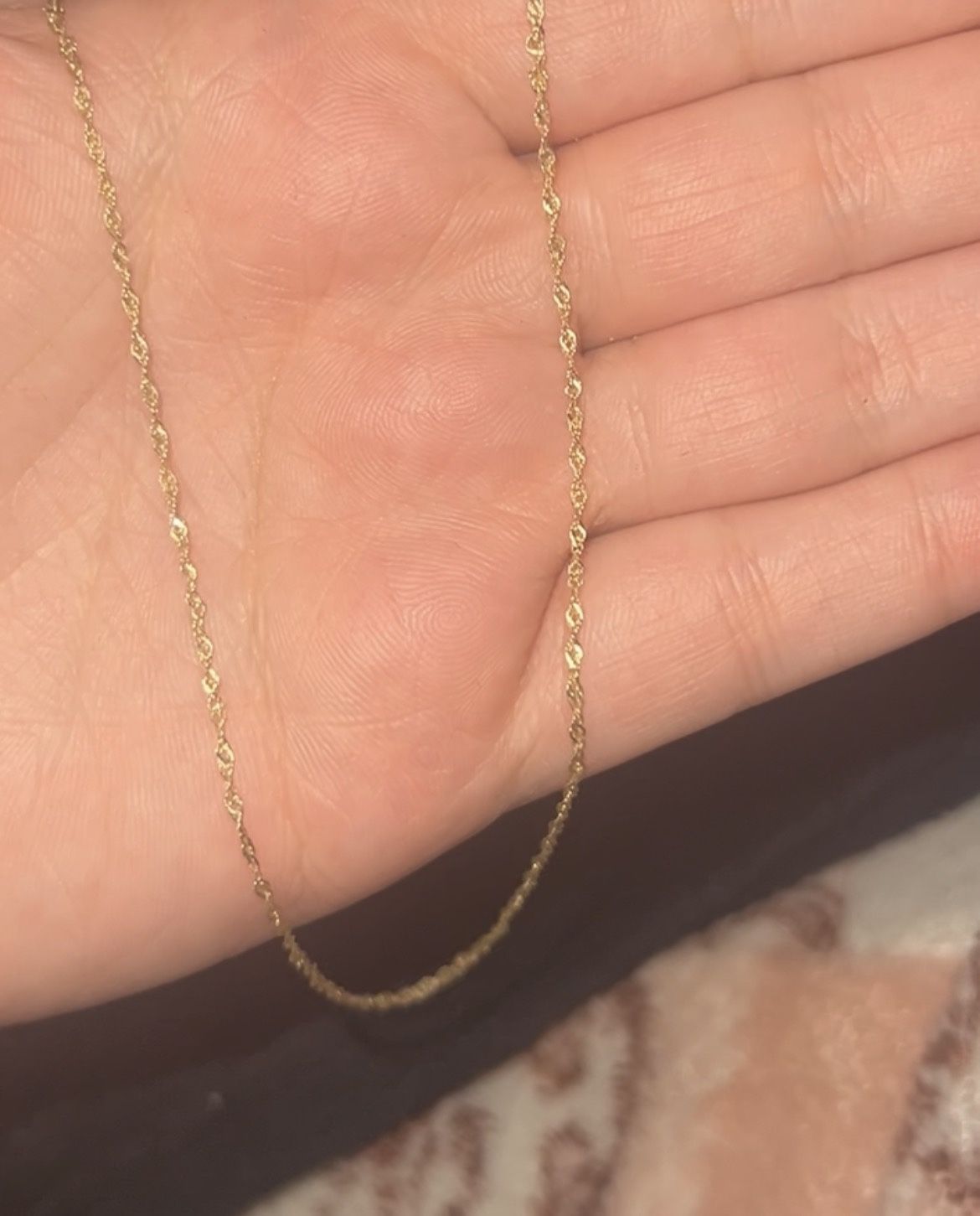 10k Plated Chain 