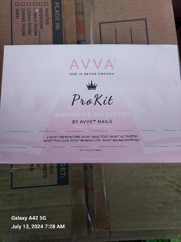 Pallet Of Boxes Of New Nail Kits