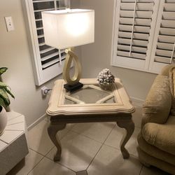 Coffee table and two side tables