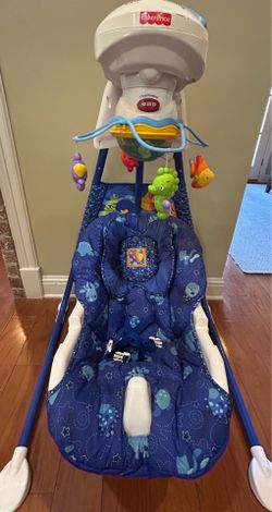 Fisher-Price Cradle ’n Swing , Clean & Complete, Needs Motor Repair